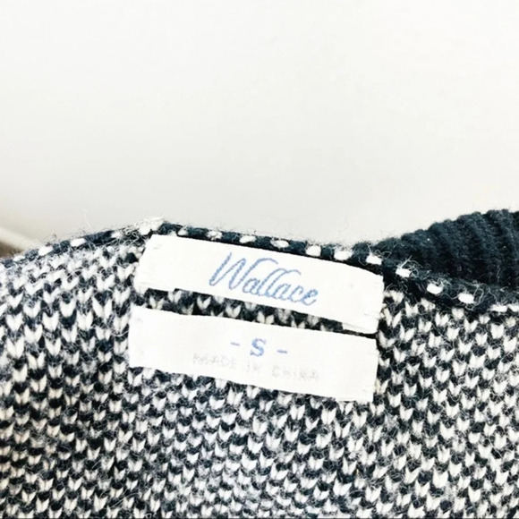 MADEWELL WALLACE Shrunken V-Neck Pullover Sweater Small - Picture 8 of 8